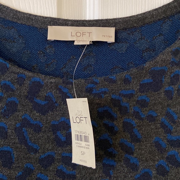 LOFT SWEATER DRESS SIZE SP BRAND NEW LENGTH 35” BUST 30” see all photos - Picture 3 of 12